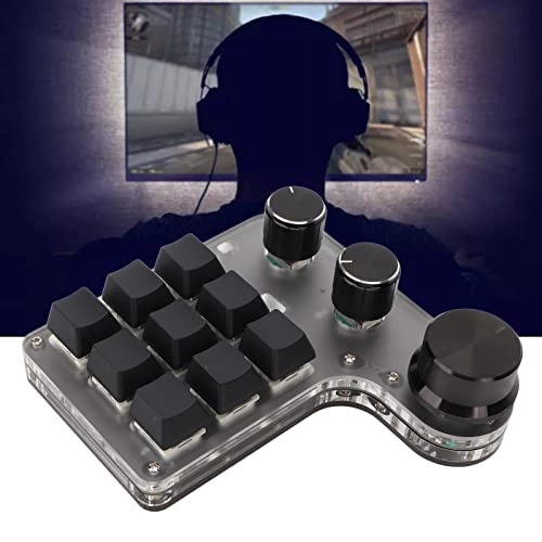 Mini Macro Mechanical Gaming Keyboard - One-handed Wired/Wireless