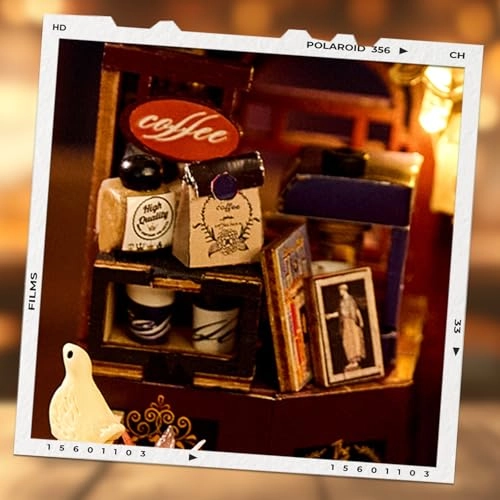 DIY Miniature Dollhouse Kit - Romantic garden