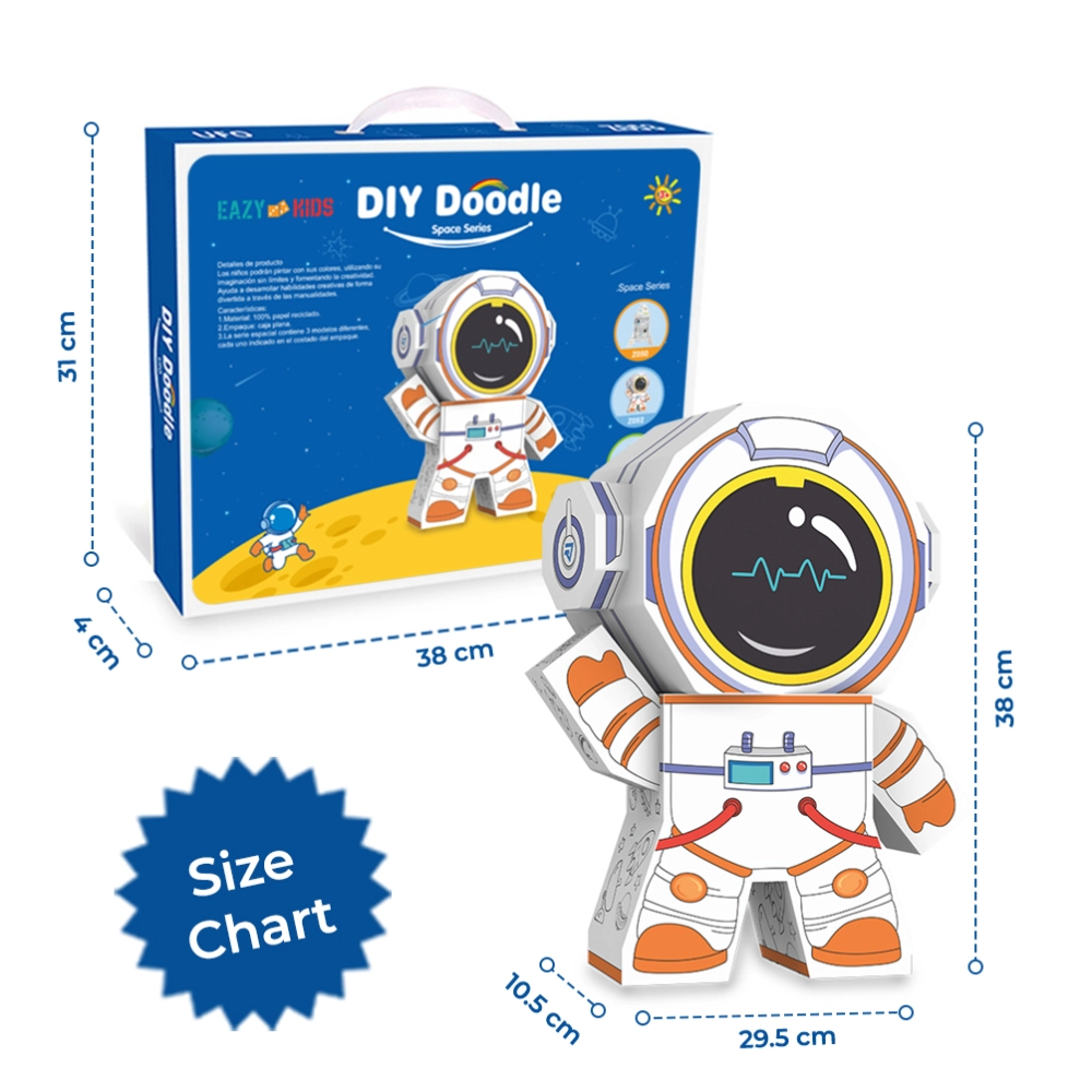 DIY Creative Spaceman - 3+ years