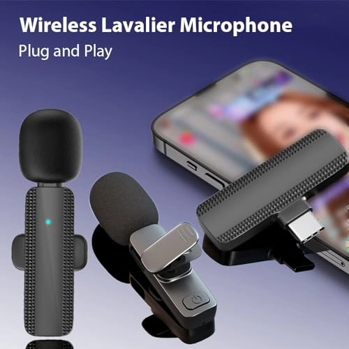 V82 Wireless+USB+3.5mm-Mini-Jack Microphone