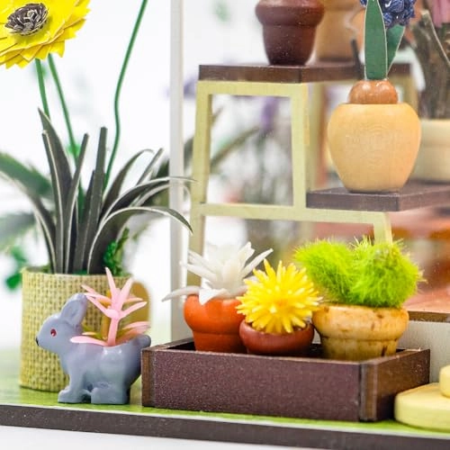 DIY House Craft Kit - Without Dust Cover Paper Wood