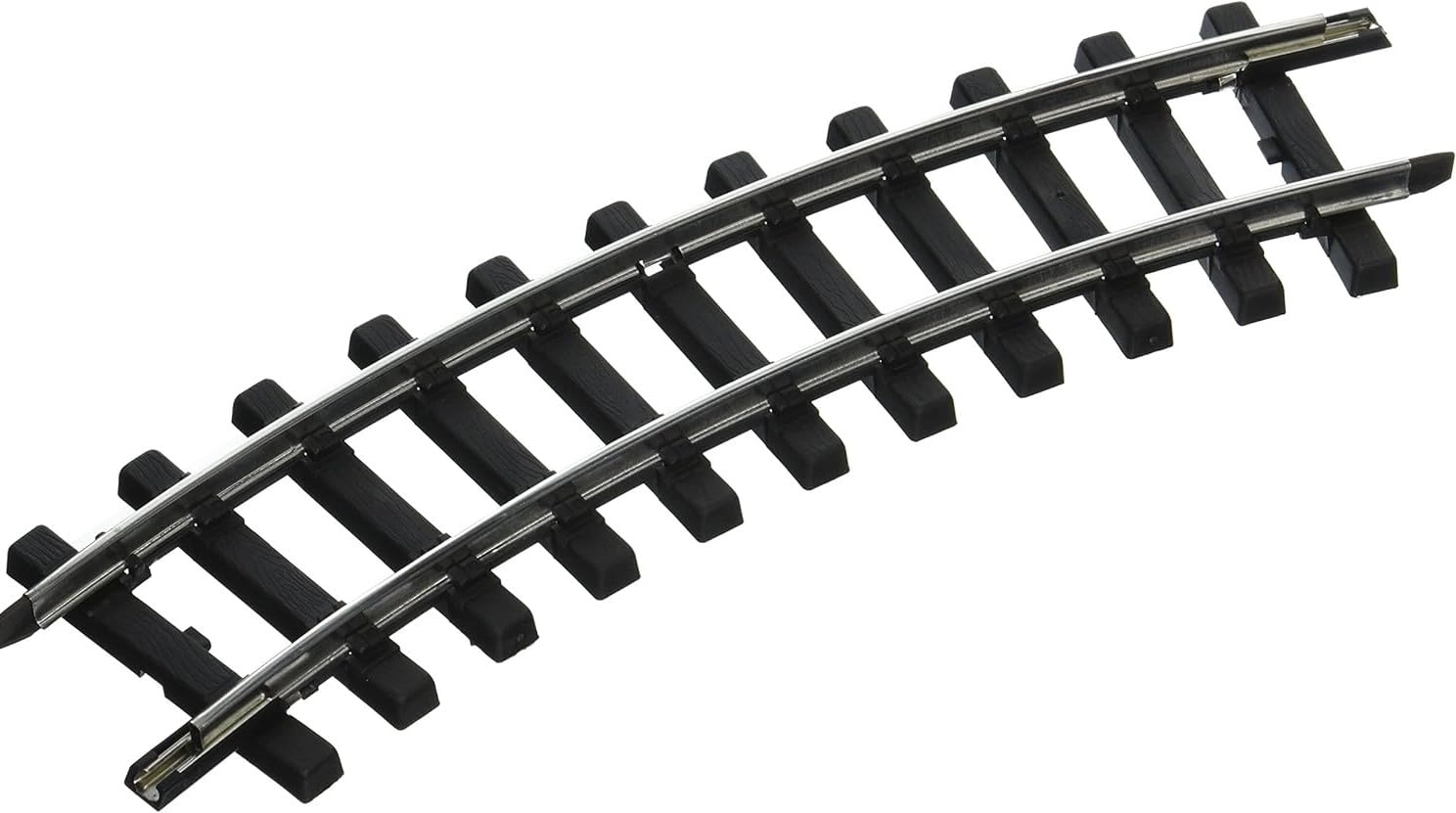 Bachmann Curved Steel Alloy Track - 4 Piece Large G Scale Compatible with Large Scale locomotives and rolling stock