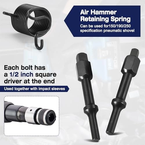 Pneumatic Bolt Breaker Set - 3/8" 1/2"