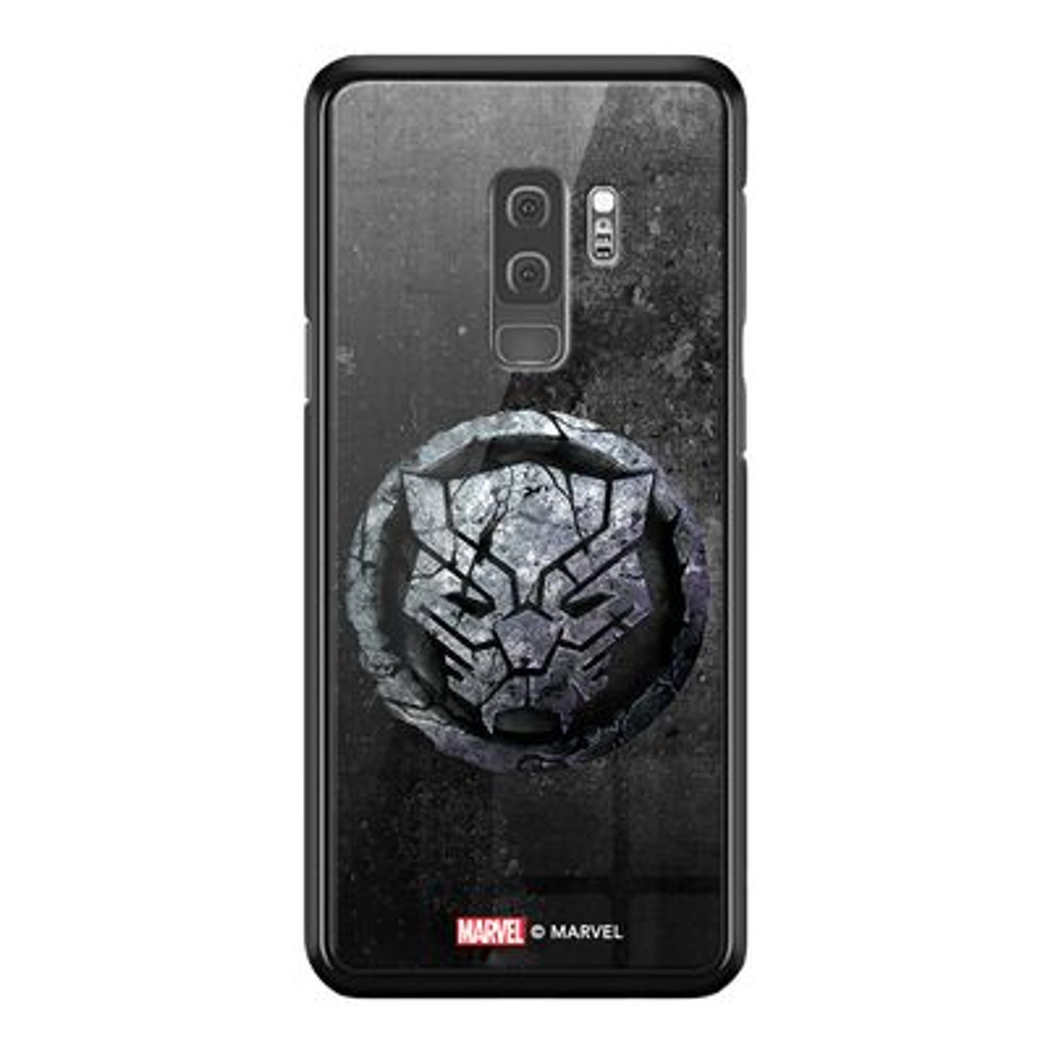 Wackylicious Black Panther Symbol Back Case for Galaxy S9 Plus