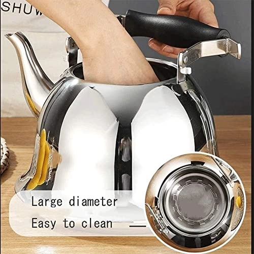 Tea Kettle - 304 stainless steel 1200 milliliter
