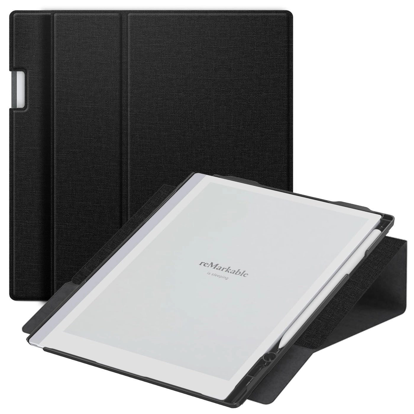 E NET-CASE 360 Rotating Folio Case with Built-in Pen Holder for Remarkable 2 10.3-inch (2020)