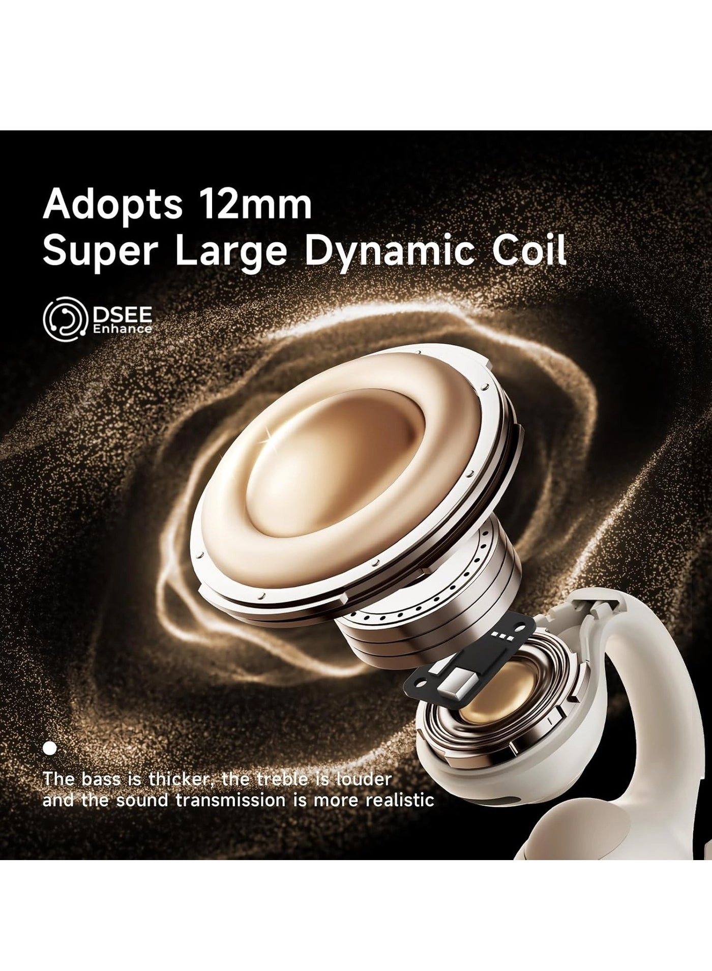 Open Ear Clip Headphones Wireless Headphone