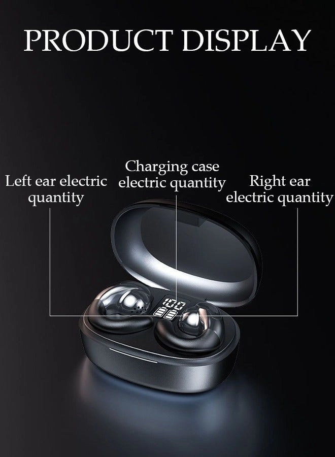 Clip On Bluetooth Earphones Wireless Earbud