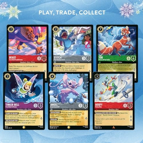 Disney Lorcana Winterspell - 12 Cards