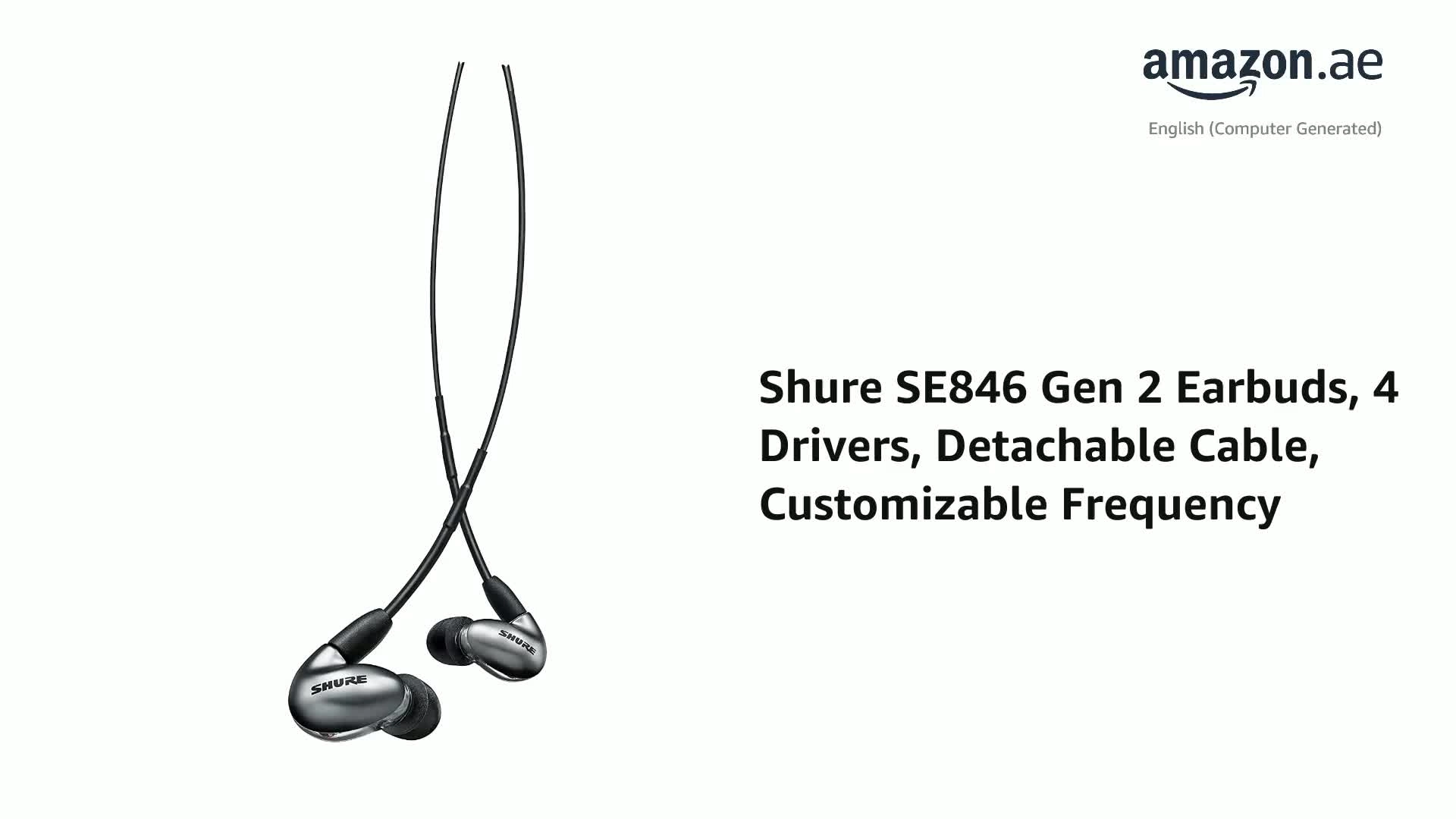 SE846 Gen 2 Wired Earbud