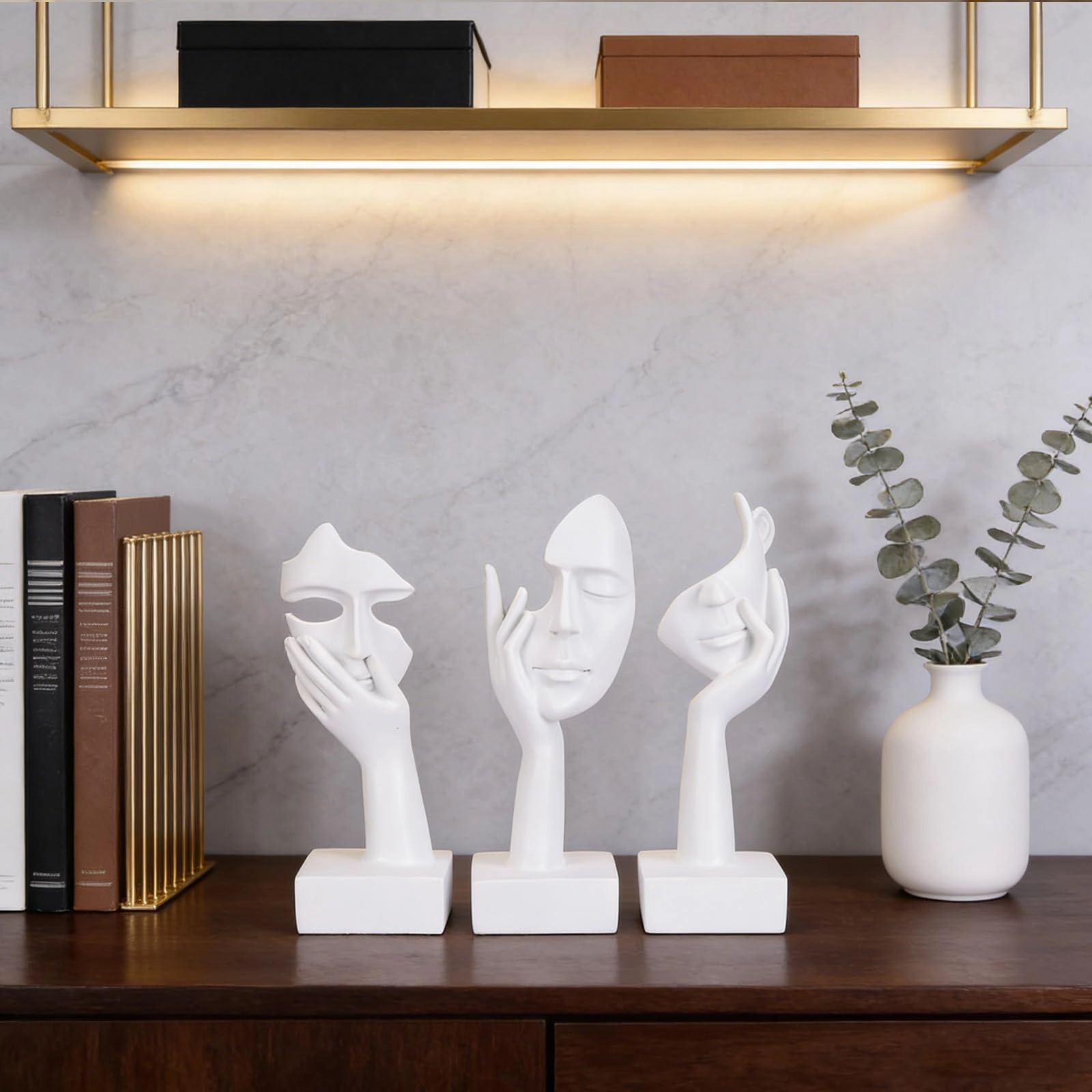 Thinker Statue - Plastic, Resin