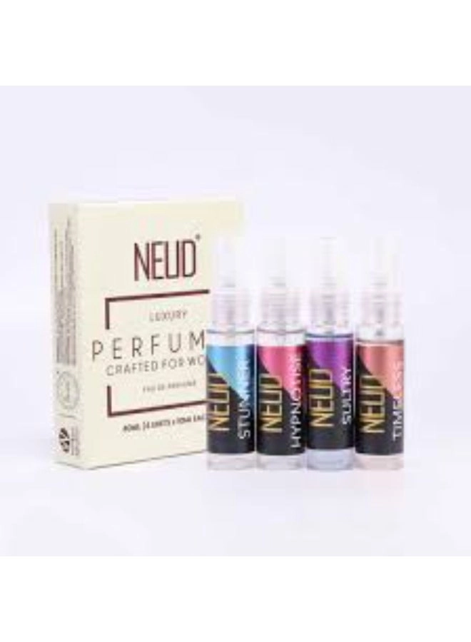 NEUD TIMELESS + HYPNOTISE + STUNNER + SULTRY Eau de Parfum 40 ml