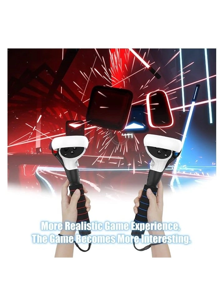 2 in 1 Long Arms & Handle Attachments - Oculus Quest 2 Meta Quest 2