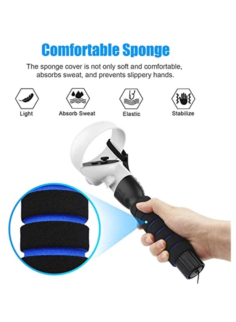 Dual Gamepad Extension Grips