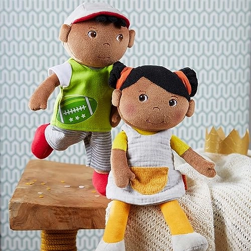 Mason Cuddly Doll - 11.5 inches Cotton, Polyester Ages 6+
