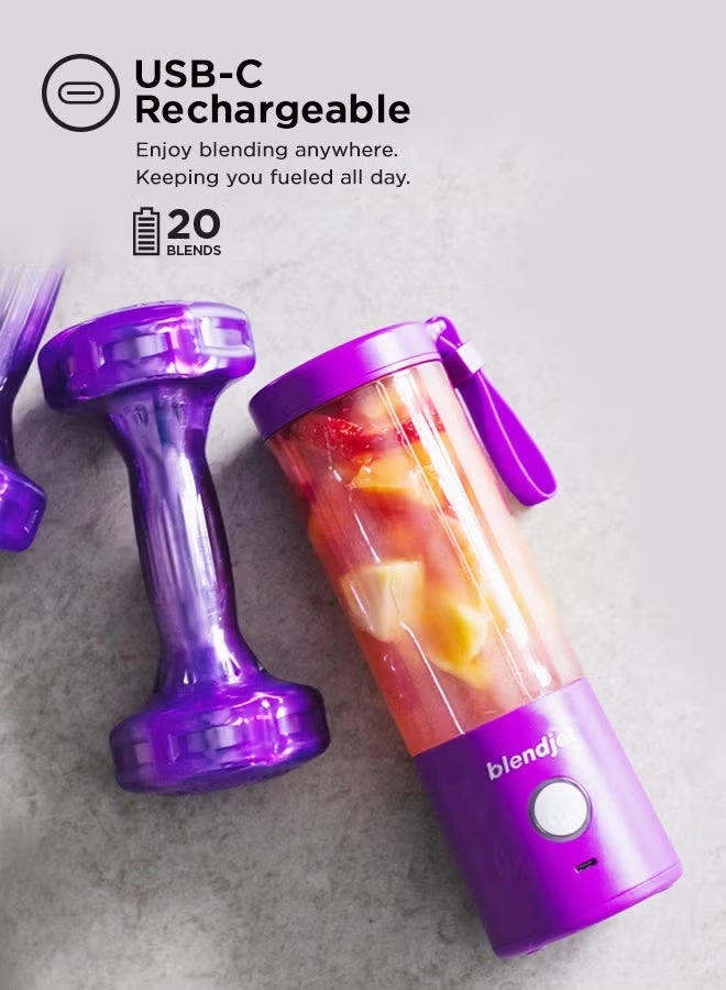 BJ-V2X-Purple - USB-C Rechargeable, Self-cleaning, Leak-proof