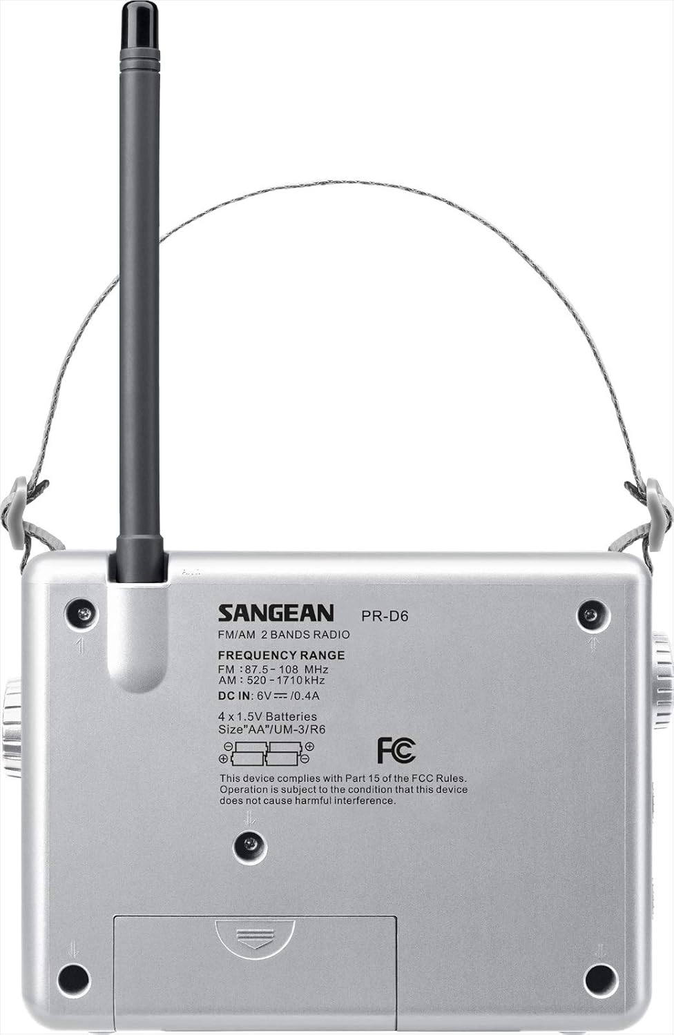 PR-D6 - Compact Analog Portable Radio