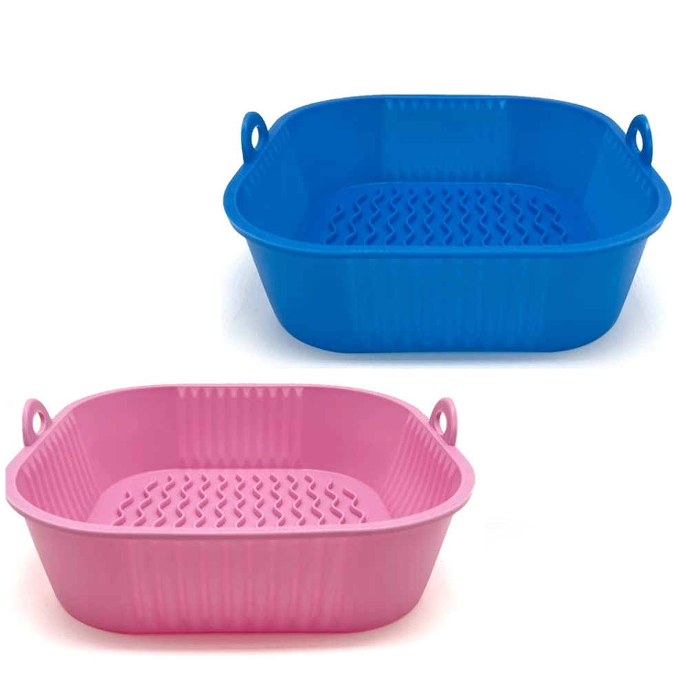 Air Fryer Silicone Pot - Aluminium, Plastic 2 x