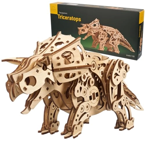 UGears Triceratops 3D Puzzle - 400 pcs