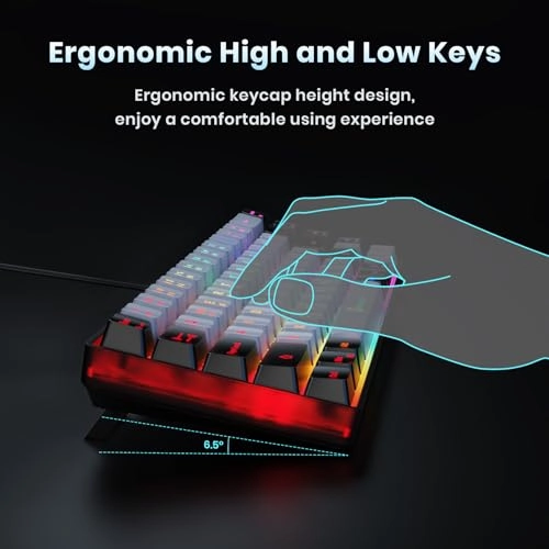 65% Gaming Keyboard - Wired