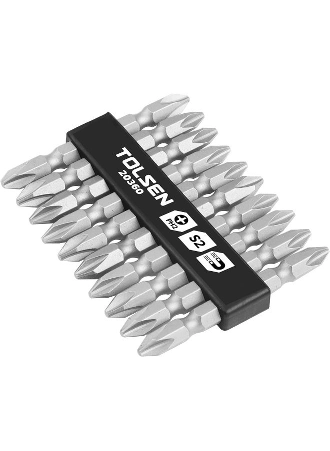 Double End Screwdriver Bits Set - 10Pcs 65mm