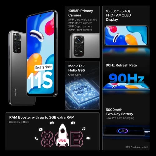 Redmi Note 11S - 6GB 128GB