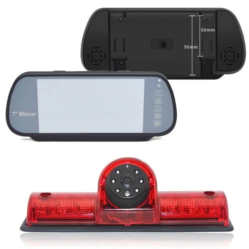 HD Brake Light Reversing Camera - 628x586 pixels