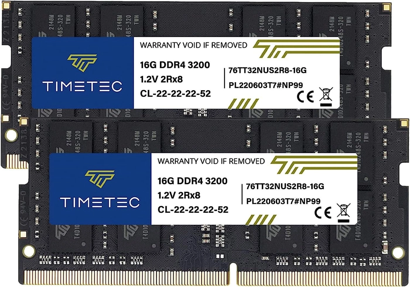 Timetec SODIMM - 32GB 3200MHz 260 Pin DDR4