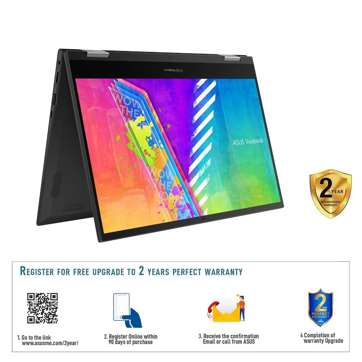 Vivobook Go 14 Flip TP1400KA-BZ056WS - 14'' Celeron N4500 4GB DDR4 128GB SSD