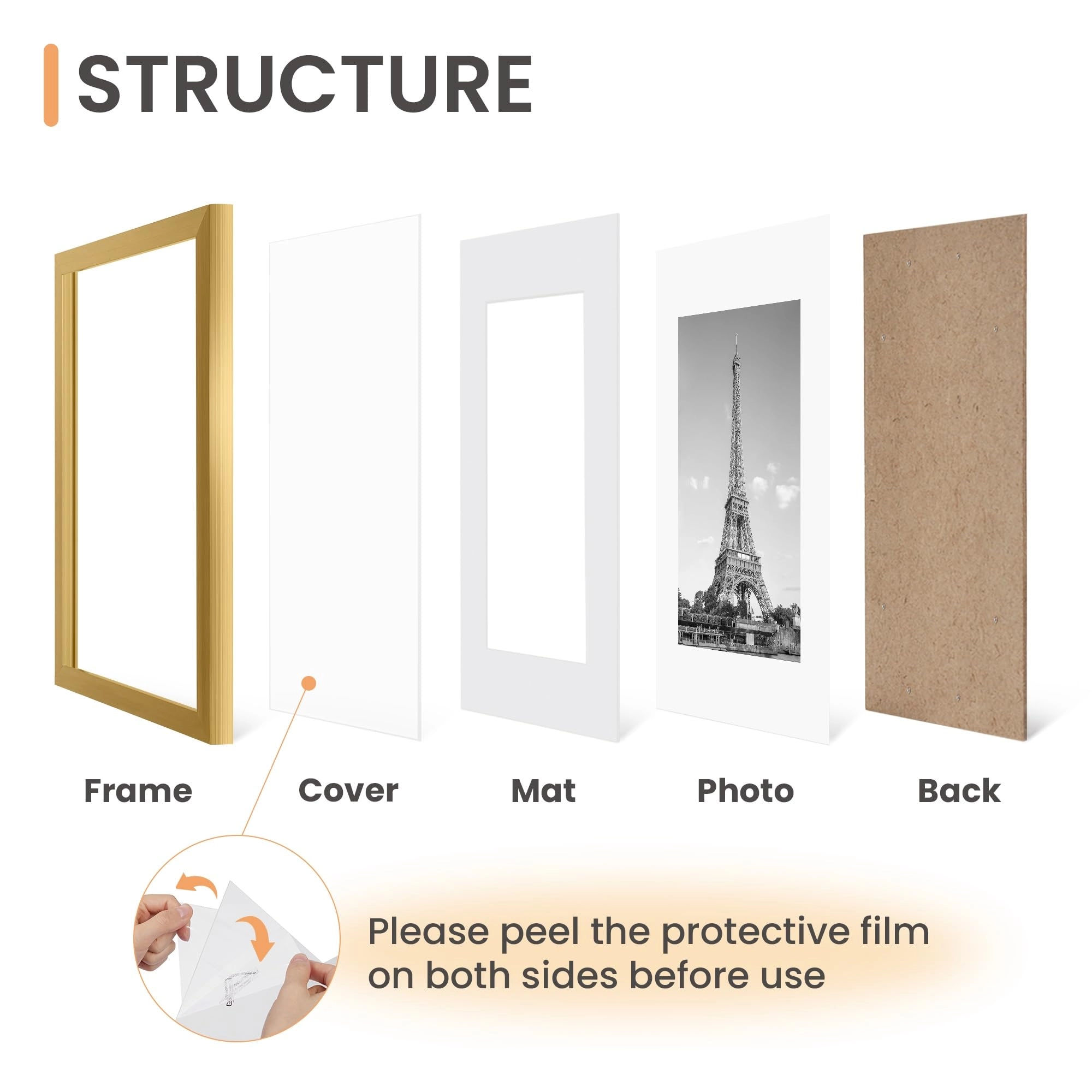 Wall Gallery Photo Frames - 18x24