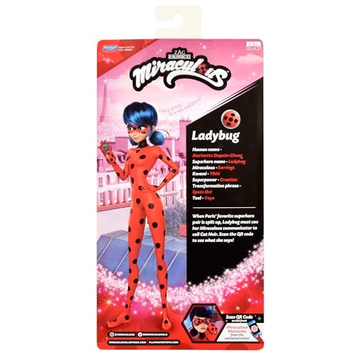 Ladybug Fashion Doll - 26cm 15 points of articulation