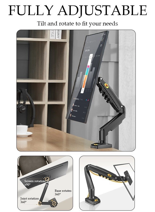 Monitor stand - 17-30 inch 75x75mm or 100x100mm