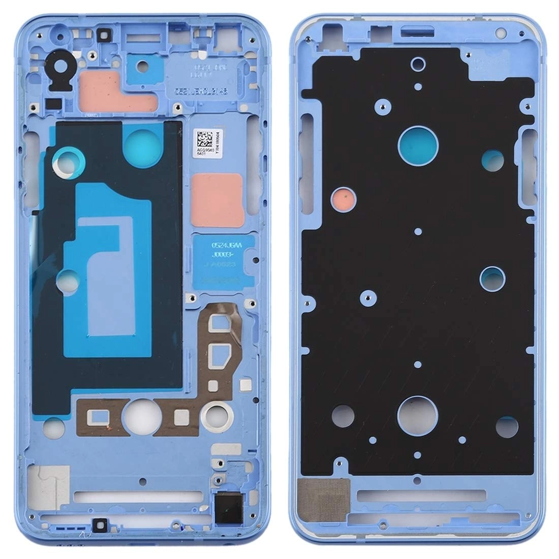 Wangyyy Front Housing LCD Frame Bezel Plate - Baby Blue for LG Q7 / Q610 / Q7 Plus / Q725 / Q720 / Q7A / Q7 Alpha