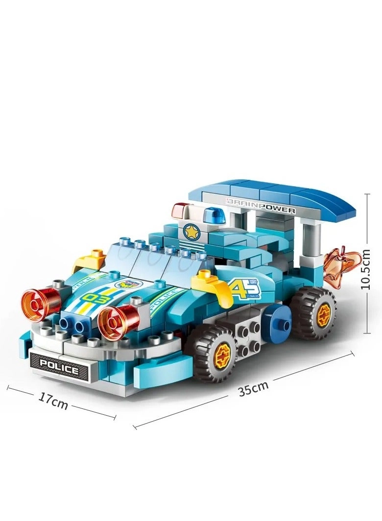 Building Blocks Set - Police 182pcs