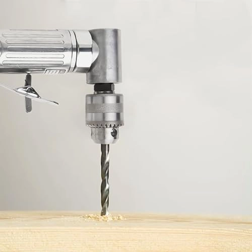 Pneumatic Drill - 90 Degrees 0.6-6.5mm Chuck 15000rpm