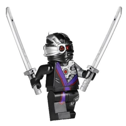 USA NINJAGO Nindroid Warrior Minifigure - Cartoon Ninjago