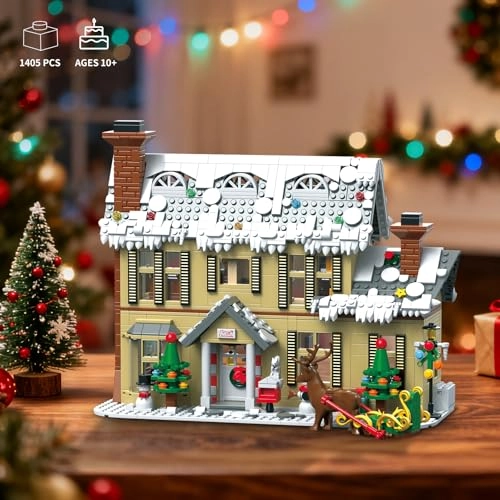 Christmas House Building Toy - 1405pcs
