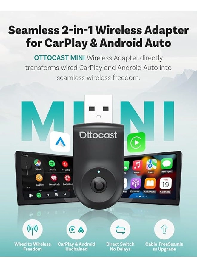 Mini 2025 - Wireless CarPlay Android Auto USB
