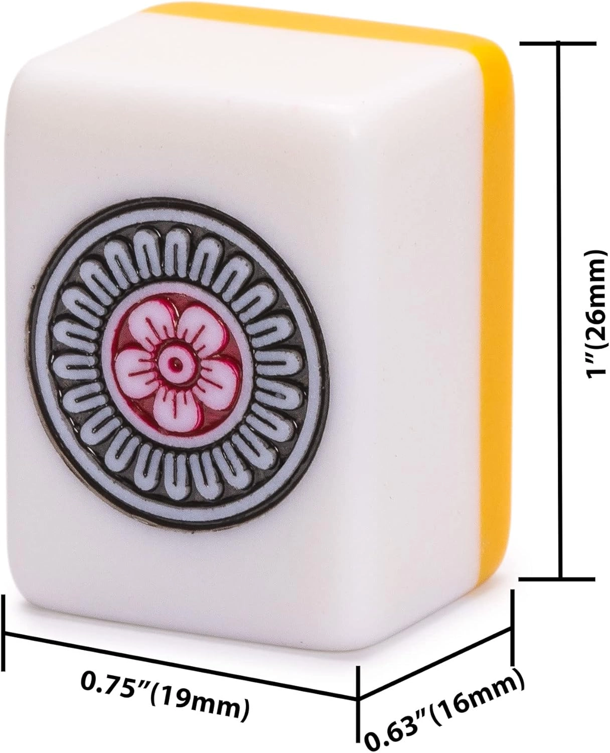 Riichi Mahjong Set - 144 tiles white