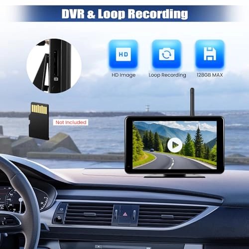 Backup Camera - Night vision Wireless 1080P