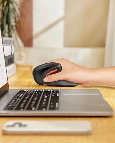 Ergonomic Vertical Mouse - Bluetooth, USB
