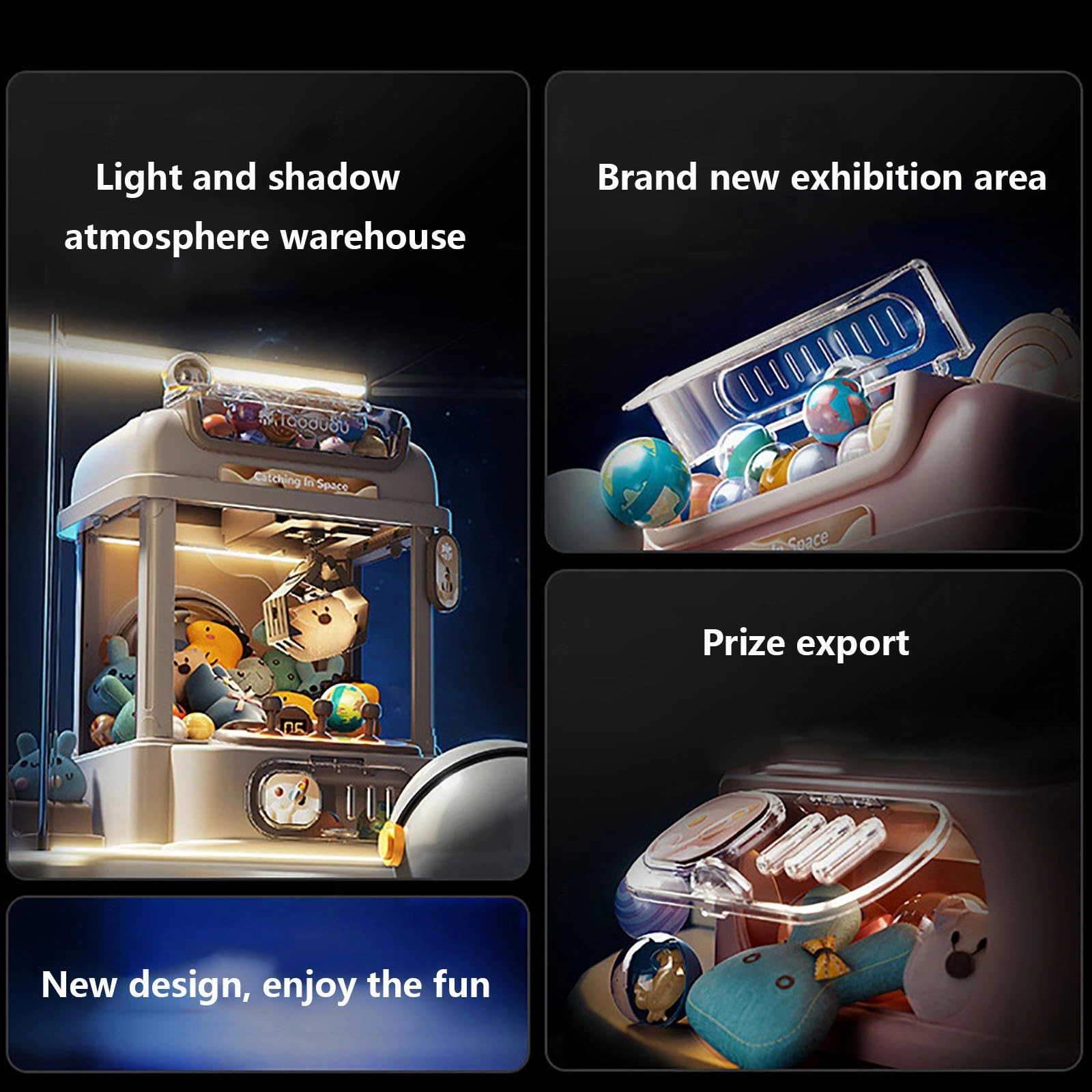 Mini Claw Machine - 4-7 8-12 Year Old