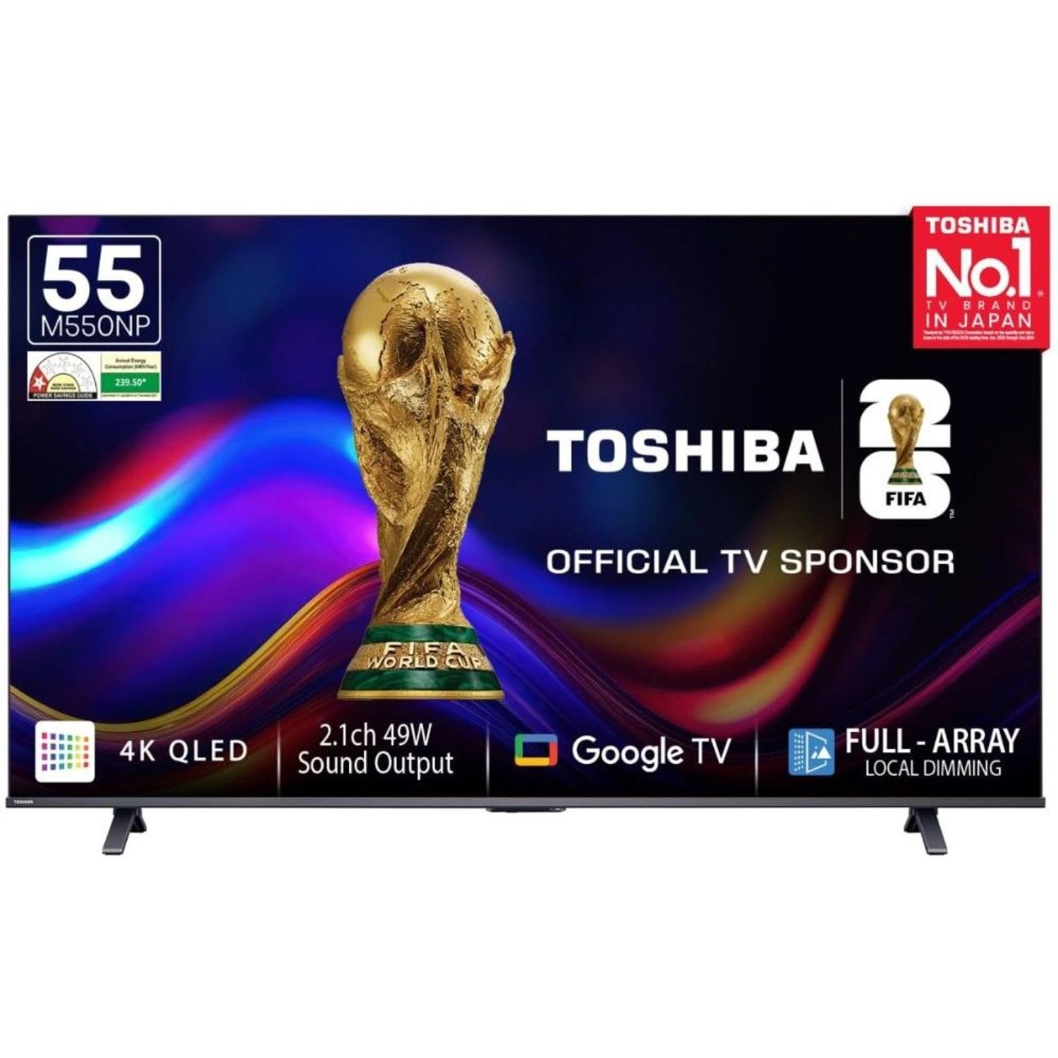 Toshiba TV 55M550NP 55"