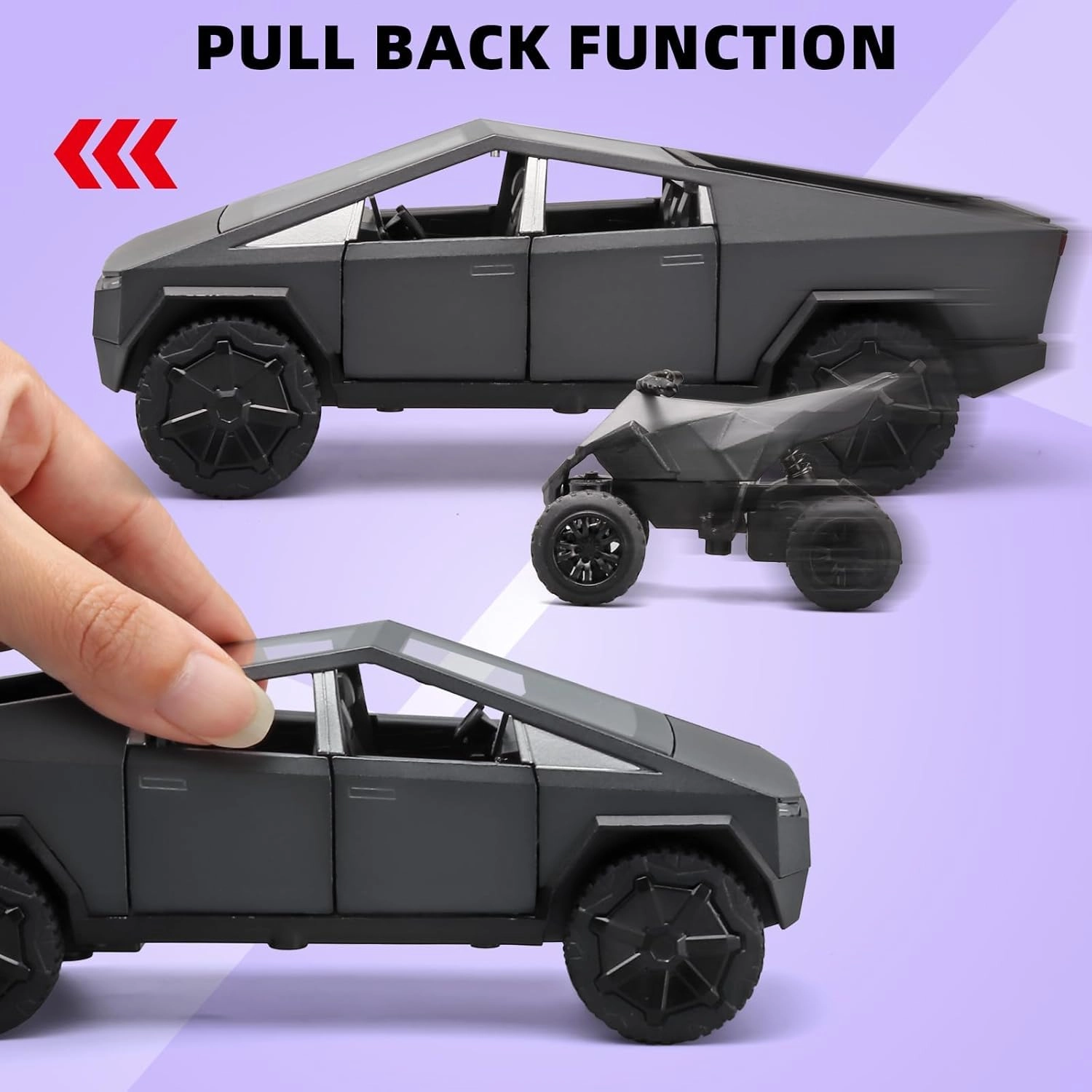 Tesla Pickup Trailer - 1:32 1pcs