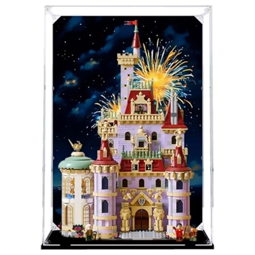 Acrylic Display Box for LEGO 43263 Castle - 3mm