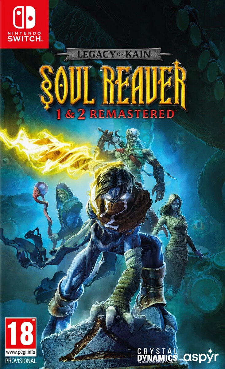 Legacy of Kain: Soul Reaver + Legacy of Kain: Soul Reaver 2 - Nintendo Switch