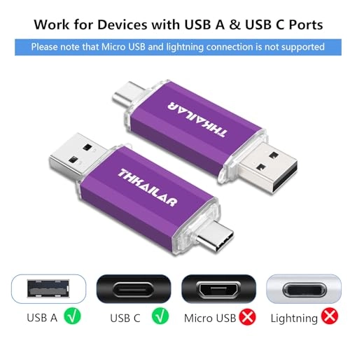 T3 - USB 2.0 Type-A&Type-C 128GBx2