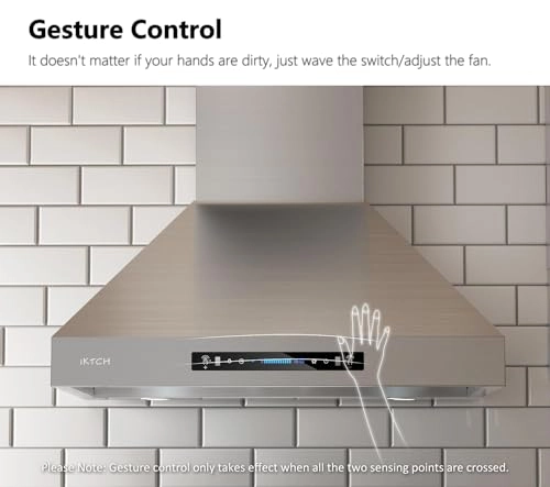 Wall Mount Range Hood - 900 CFM