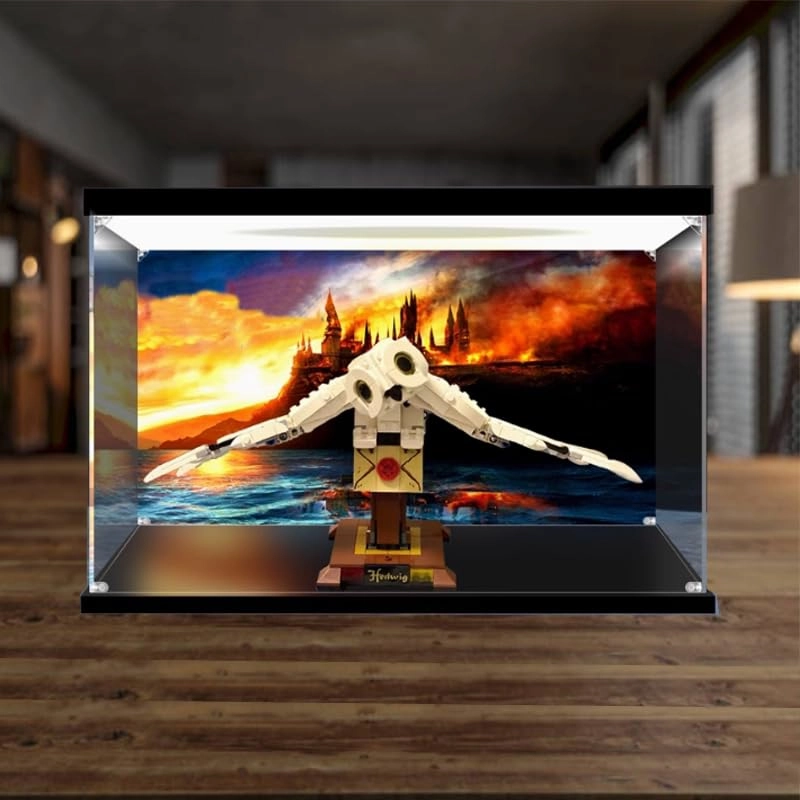Display Case for LEGO Hedwig 75979 - Acrylic
