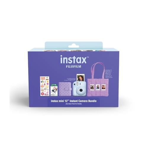 Instax Mini 12 - Blue 2025 Holiday Bundle